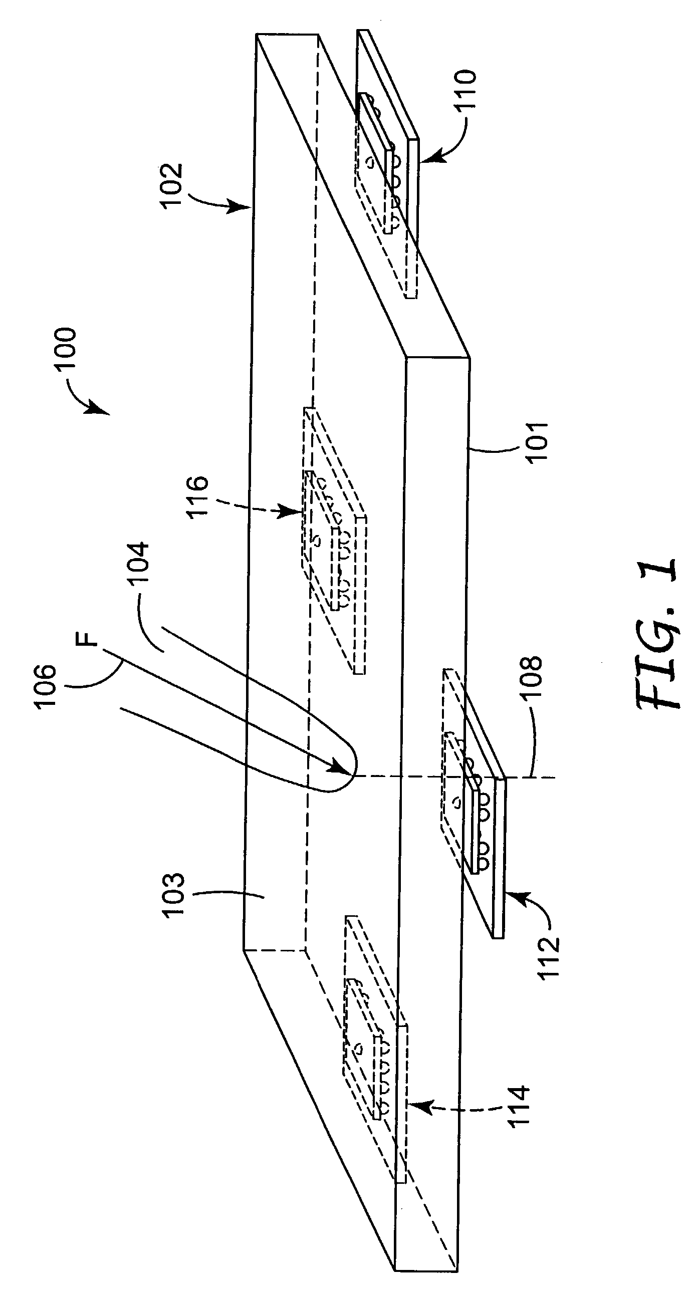 Capacitor based force sensor