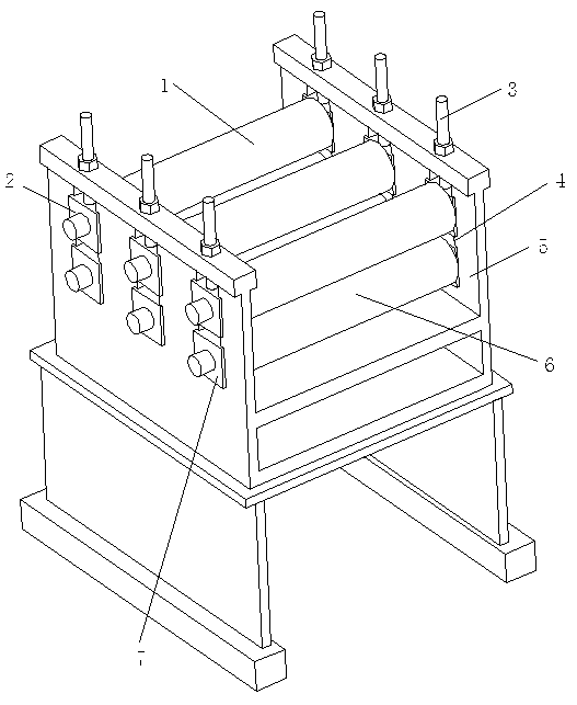 Adjustable type lifting device of grinding machine