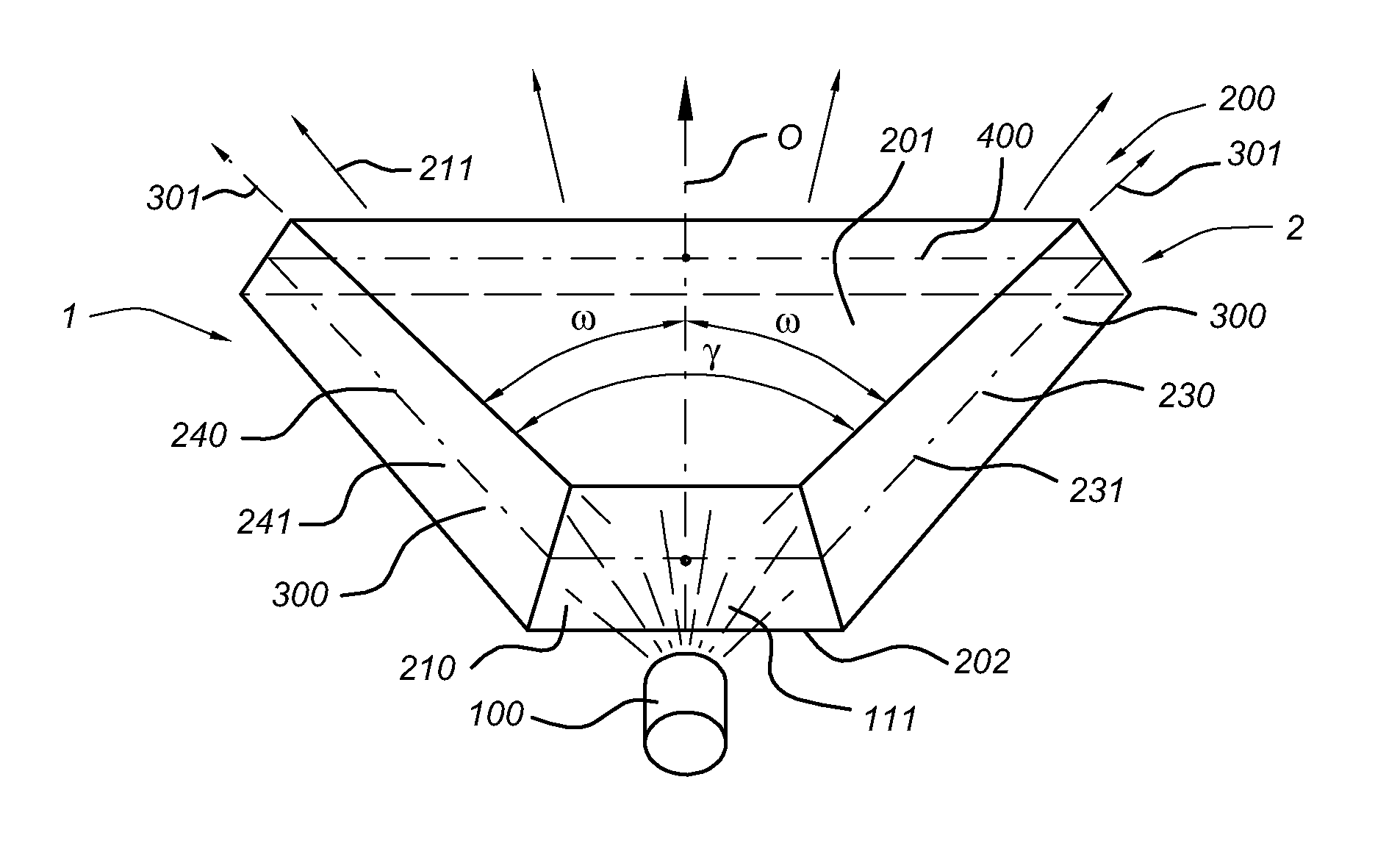 Illumination device comprising a collimator