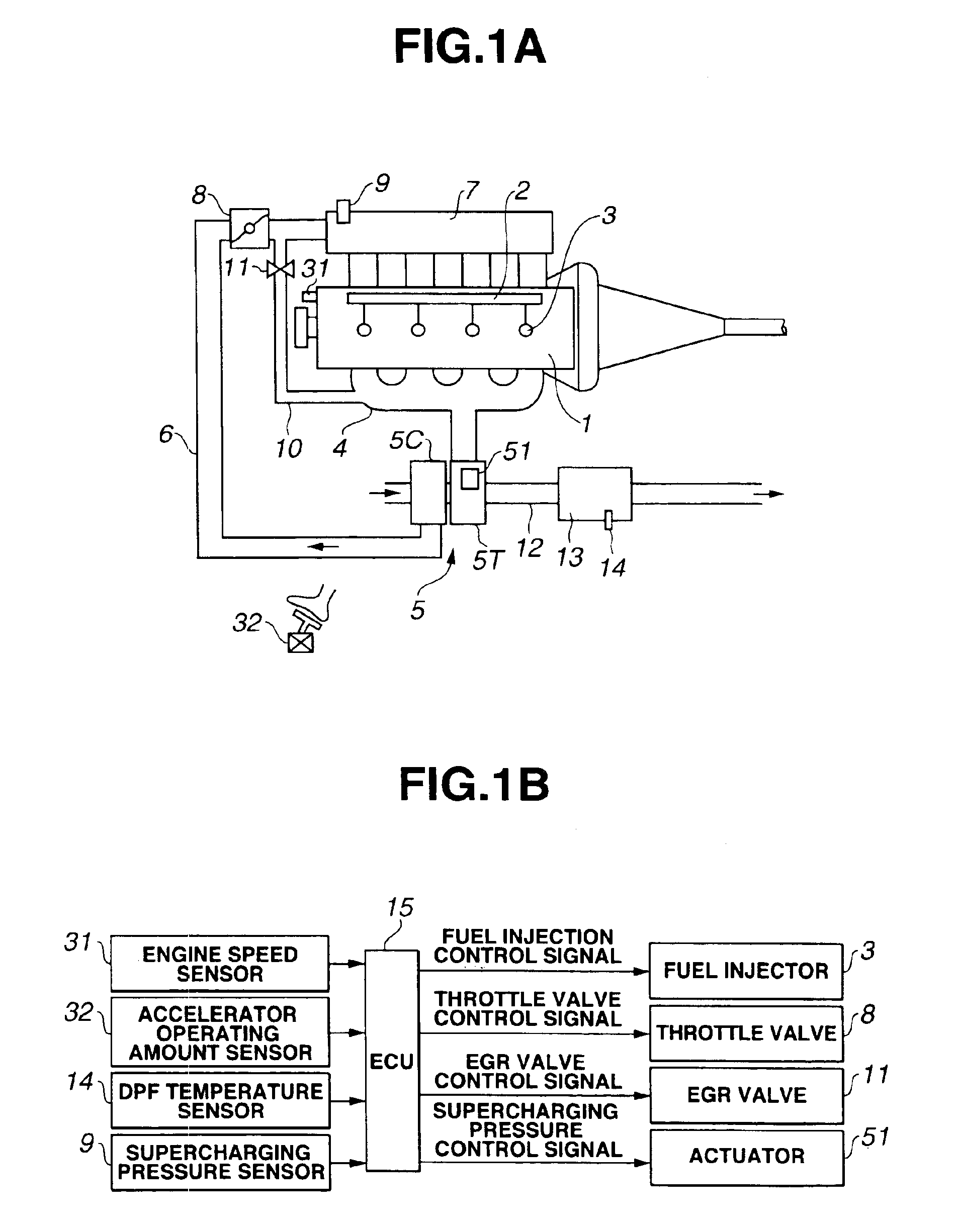 Exhaust gas purifying system for internal combustion engine