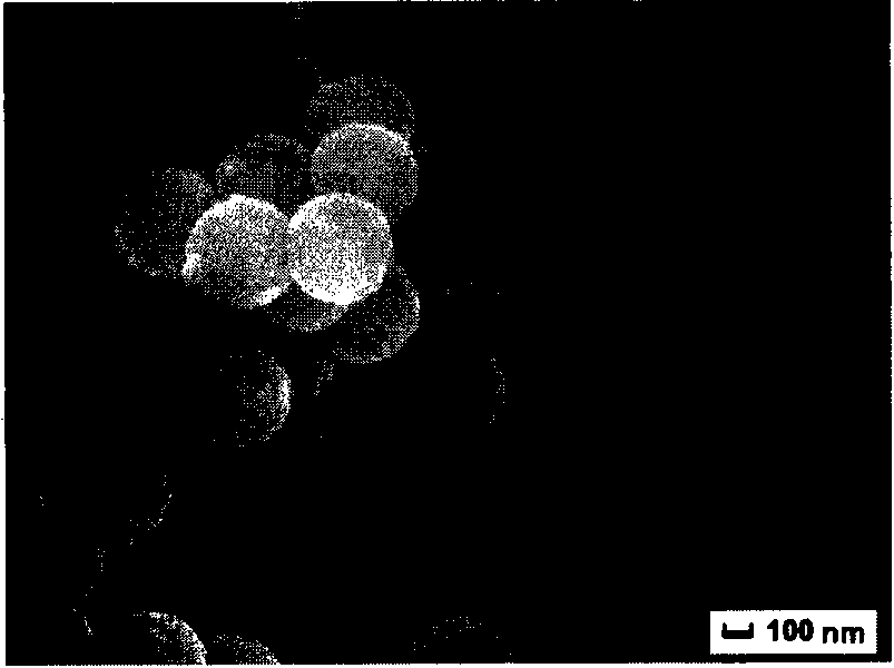 Method for preparing nanoscale silica hollow microspheres