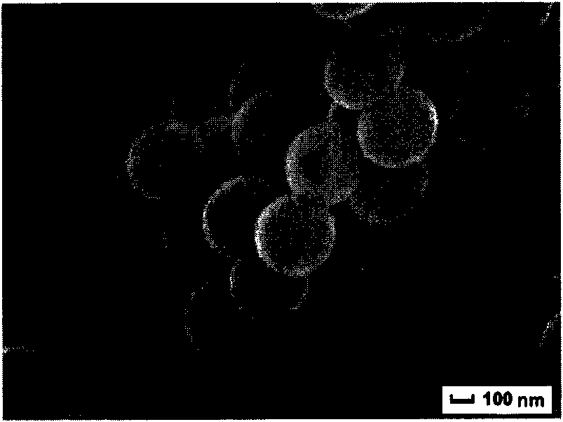 Method for preparing nanoscale silica hollow microspheres