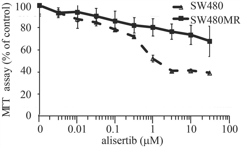 Application of stat1 promoter methylation detection in drug-resistant tumor cells