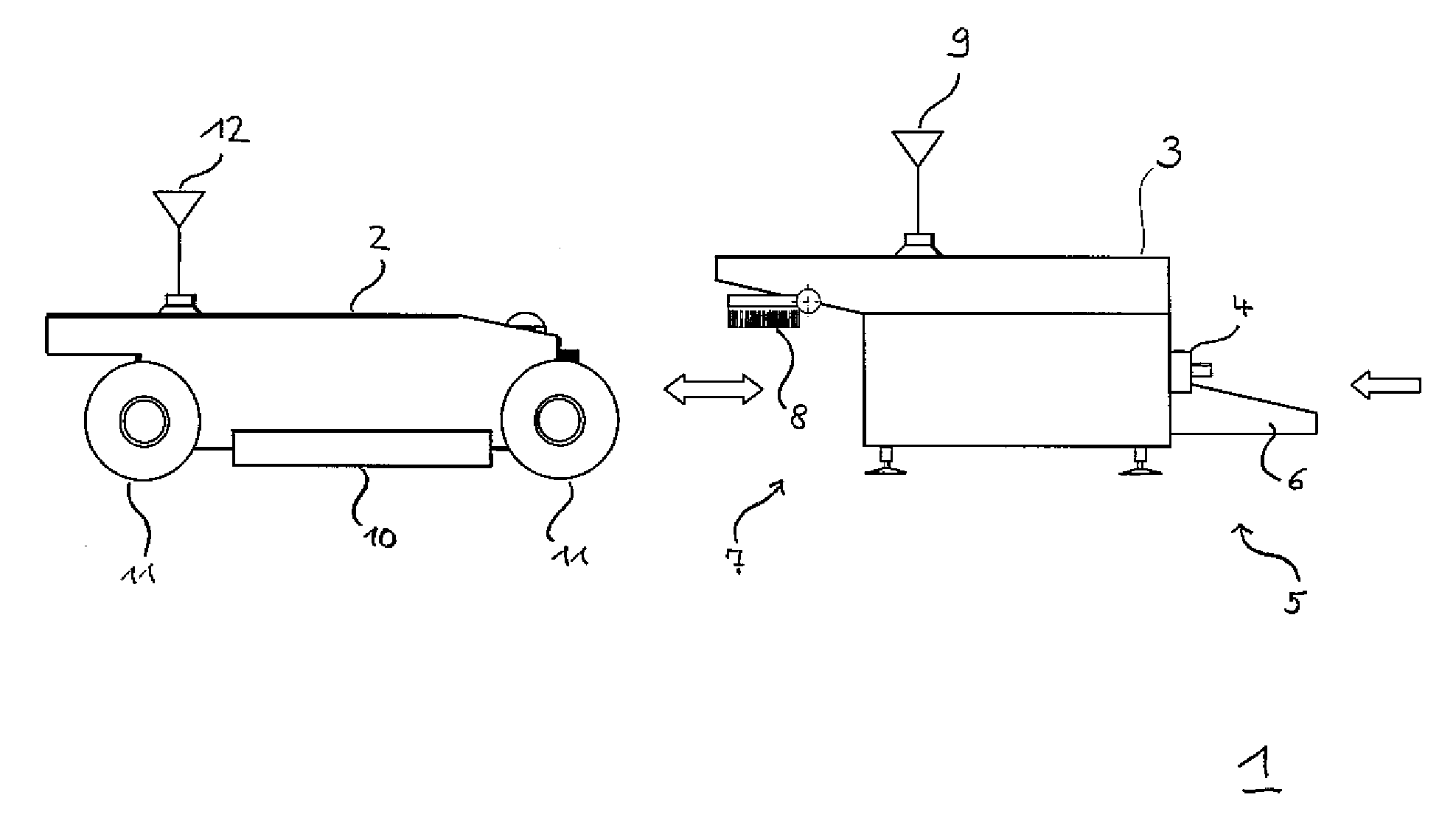 Sensor cleaning system for an autonomous robot device, base station and corresponding method