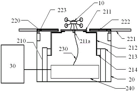 Retraction system for mooring unmanned aerial vehicle and method for deploying and retracting mooring unmanned aerial vehicle with same