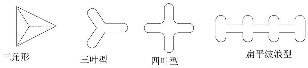 Preparation method of melt-spun special-shaped polyvinyl alcohol fiber