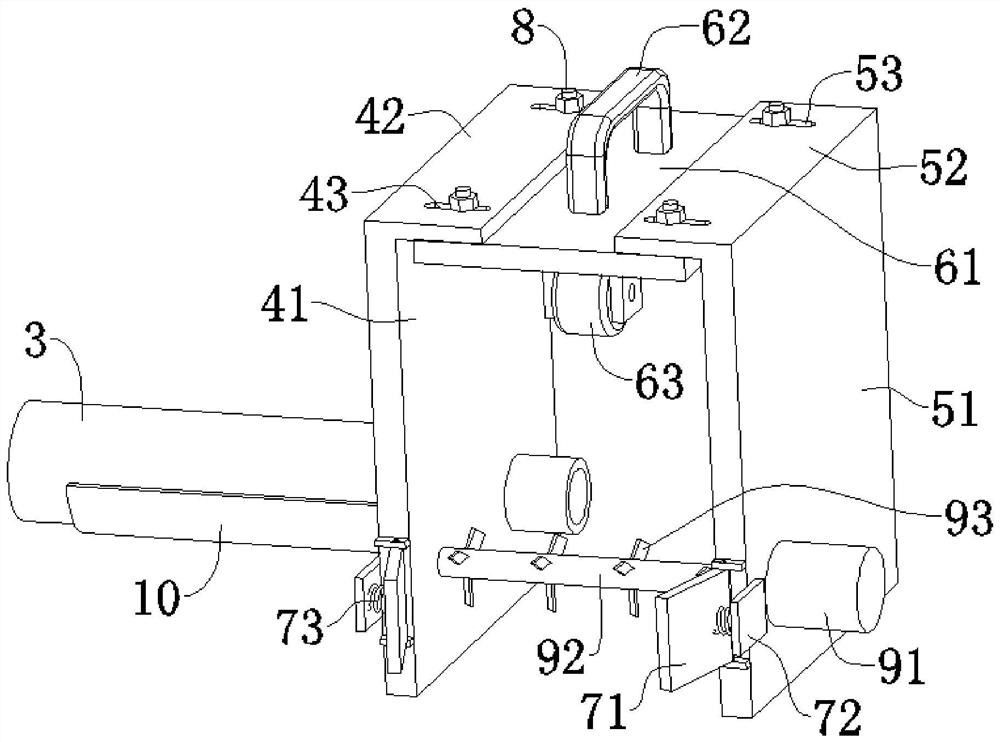 Full-automatic external window foaming agent applying device