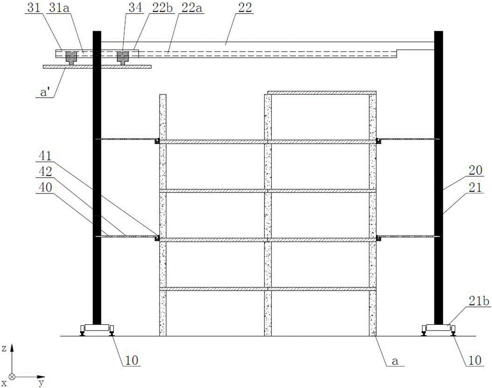 Quick locating device and method for prefabricated floor slabs