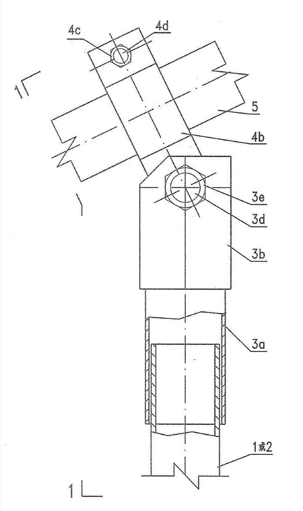 An adjustable mounting bracket for solar battery modules