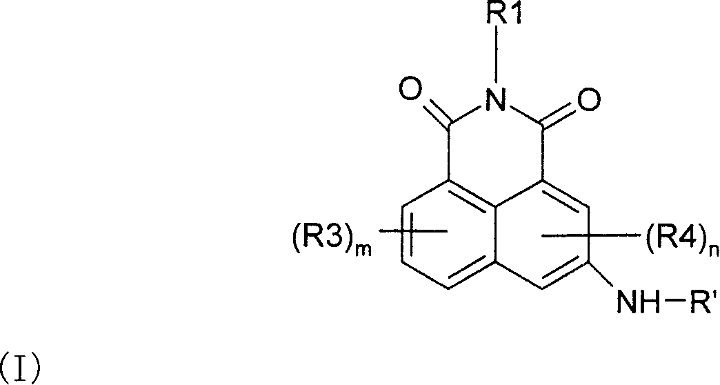 Naphthalimide derivatives for the treatment of cancer