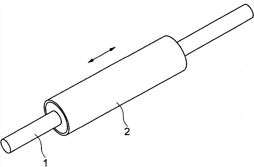 Linear stepping motor