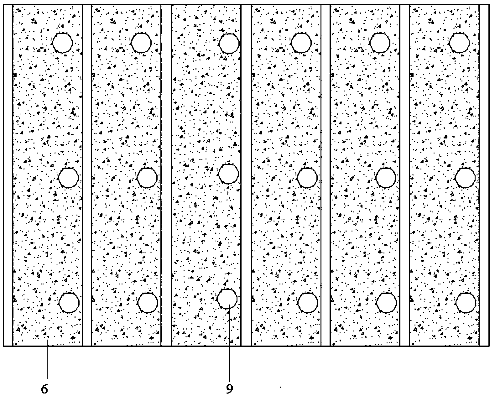 Saline-alkali soil plant planting system