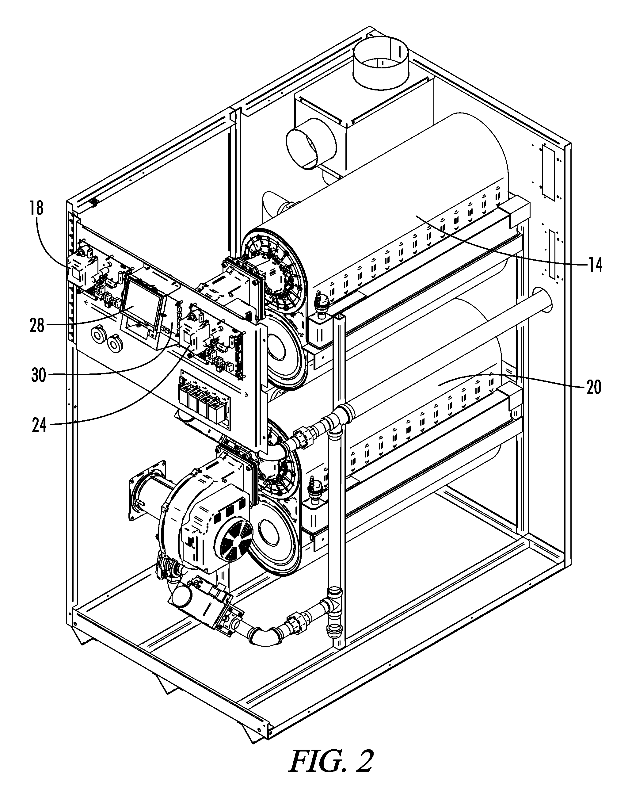 Control system for a boiler assembly