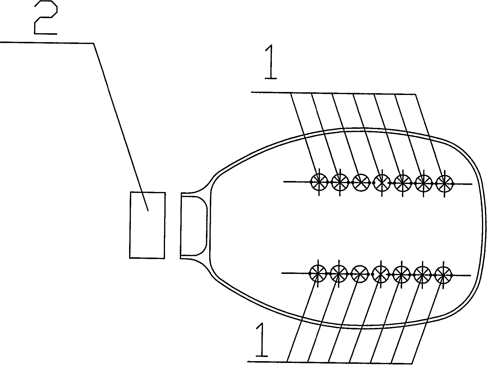 Ultrahigh brightness and low power consumption lamp