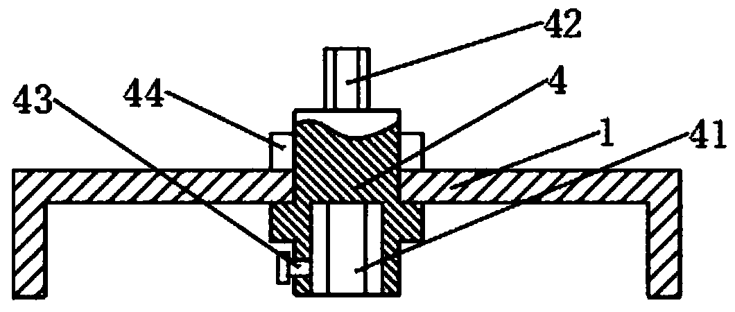 Portable building coating stirring device