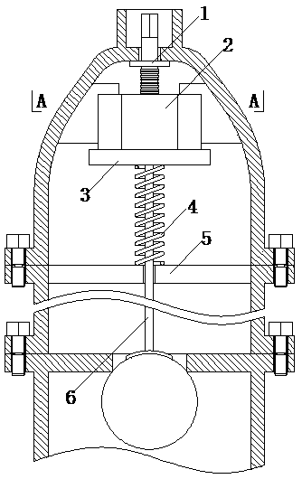 Anti-collision fire hydrant floating ball control device