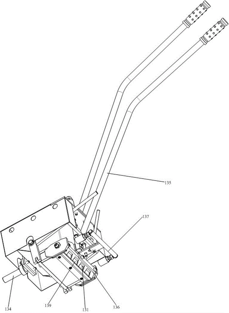 A vibrating marking machine