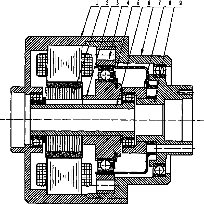 Standard harmonic assembly speed-reducing mechanism of electric bicycle