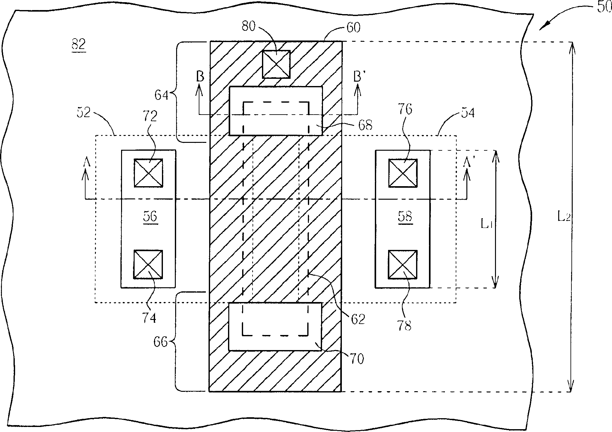 High-tension element structure