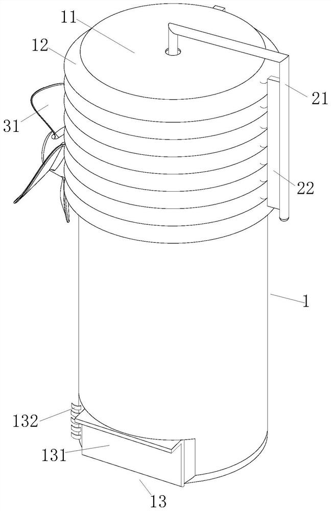 Atmosphere detection box structure