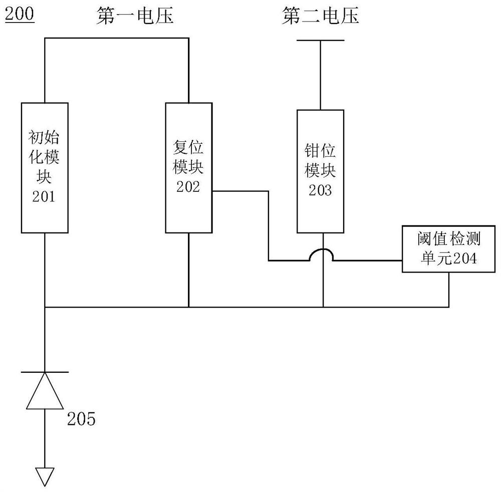 Active quenching and resetting circuit and detection system