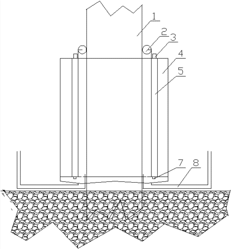 Steam self-circulation device of wax removing vehicle