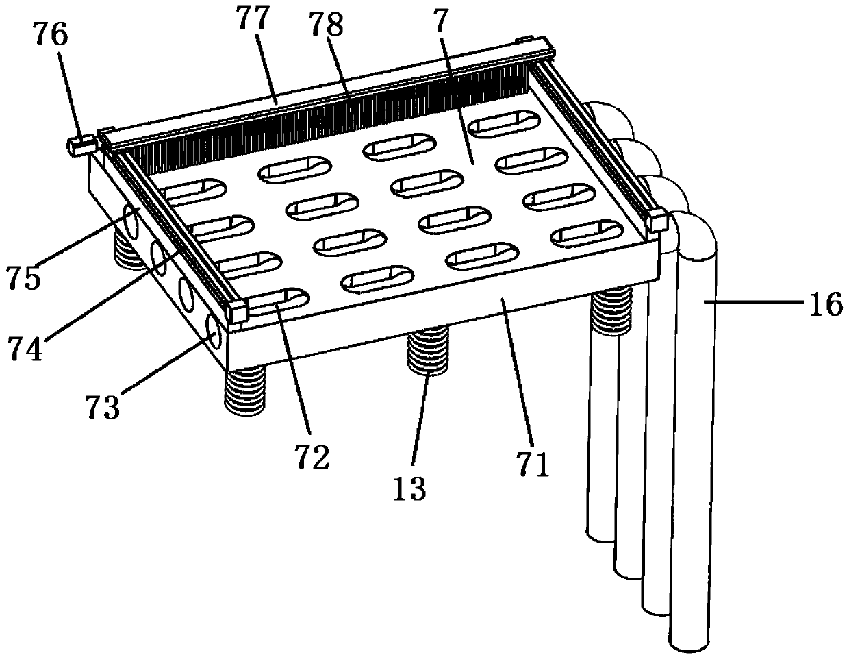 A kind of equalizing equipment and method for equalizing capsule medicine