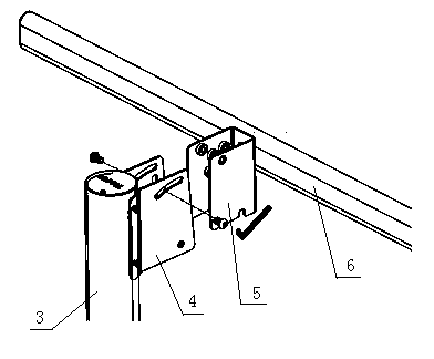 Large-angle rotary desktop hanger for liquid crystal display television