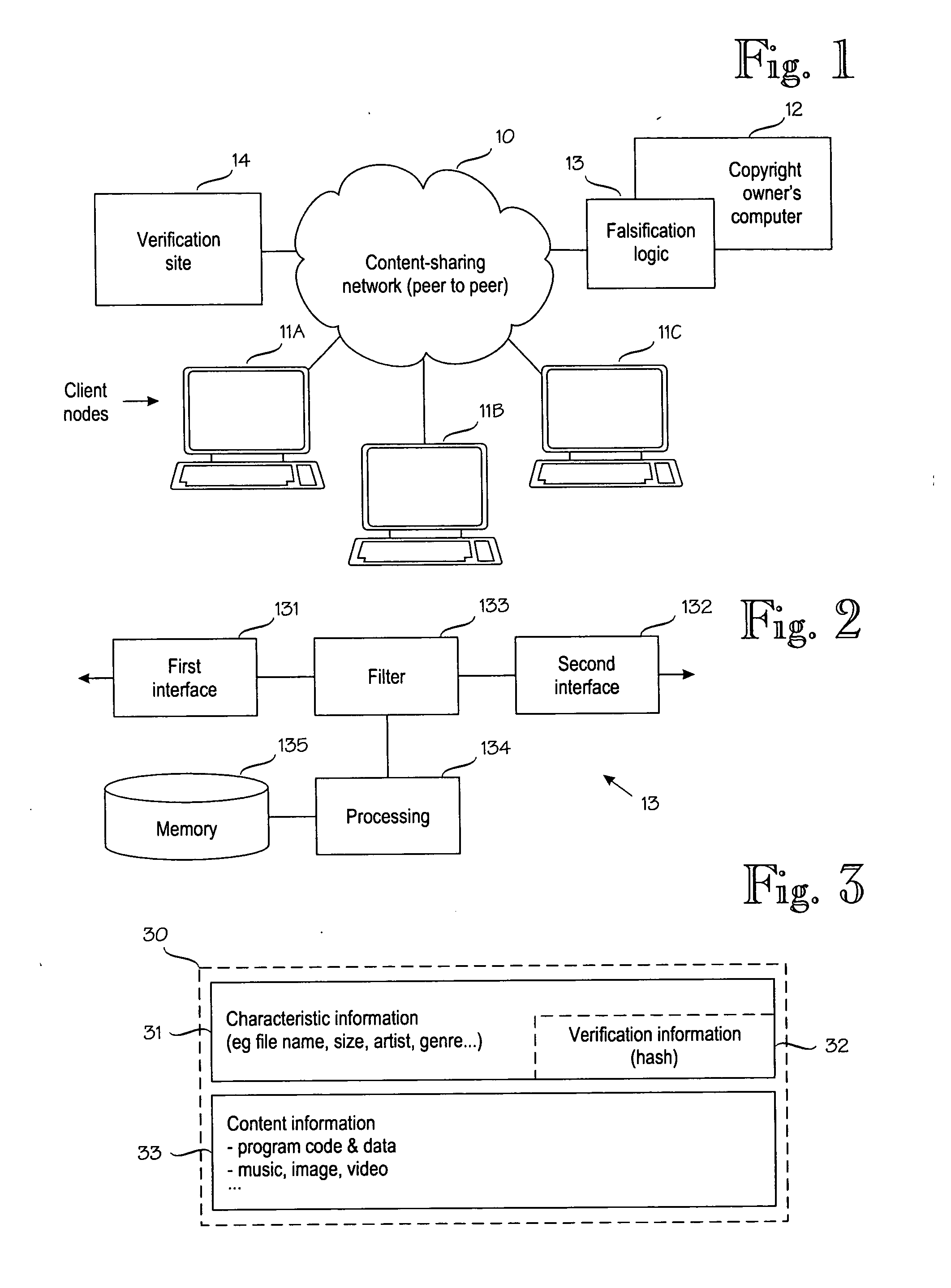 Limiting use of unauthorized digital content in a content-sharing peer-to-peer network