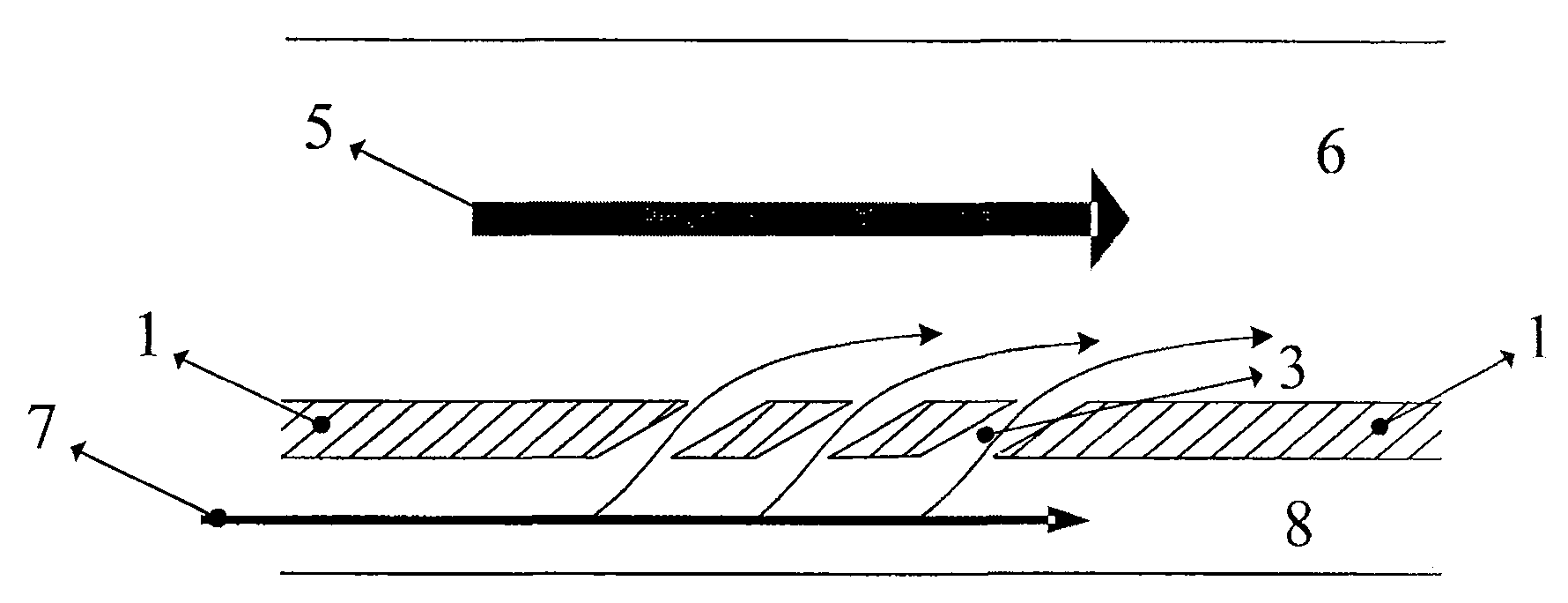 Heated wall surface cooling structure and gas turbine impeller vane with the same