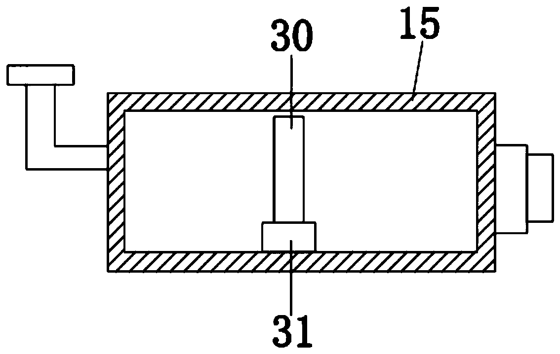 Circulating cold compress device for orthopedic nursing