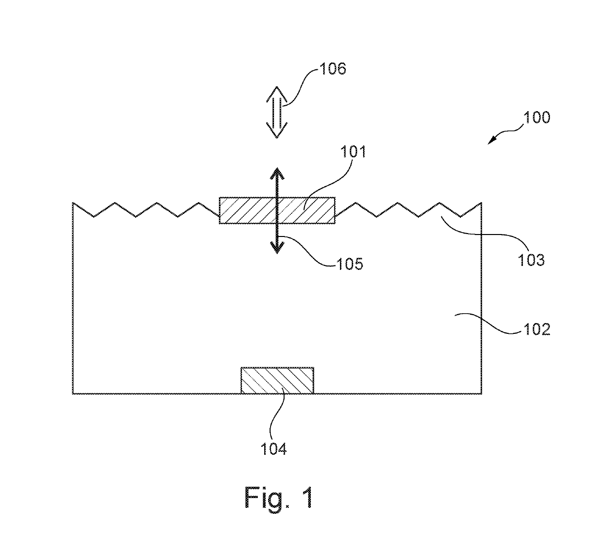 Vibration sensor with low-frequency roll-off response curve