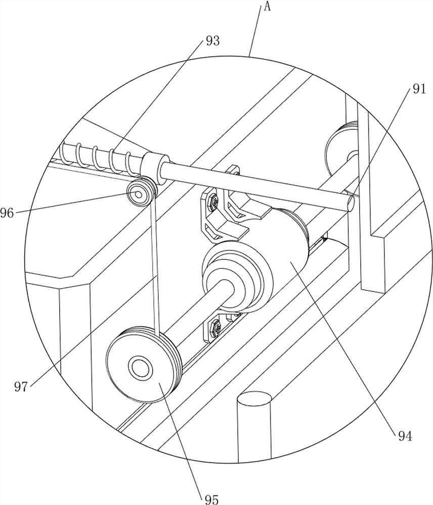 Circular tablet storage device for department of gastroenterology