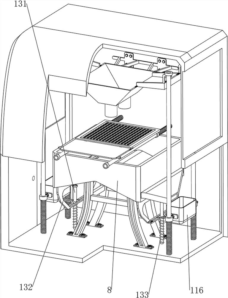 Circular tablet storage device for department of gastroenterology