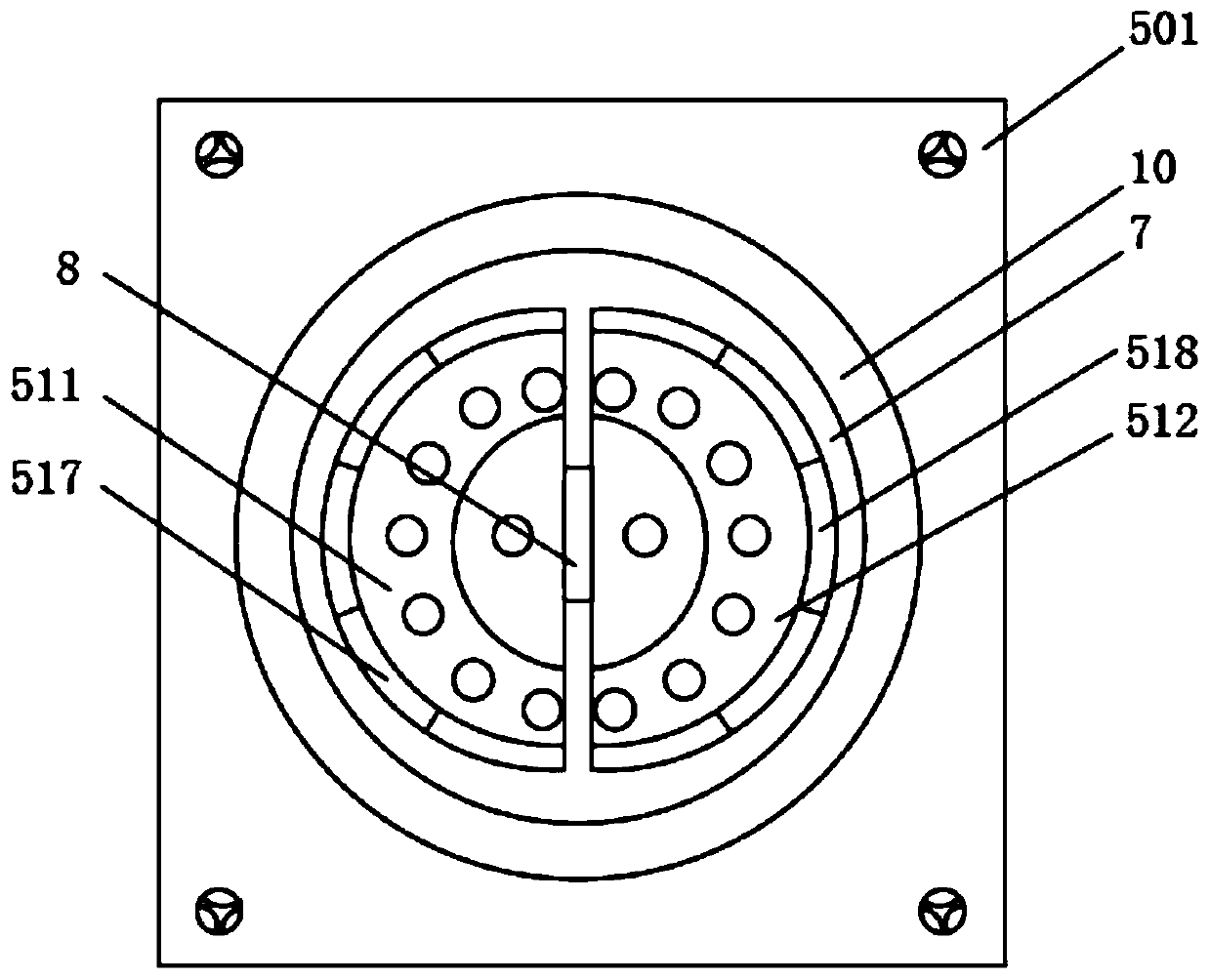 Oil seal radial force testing method