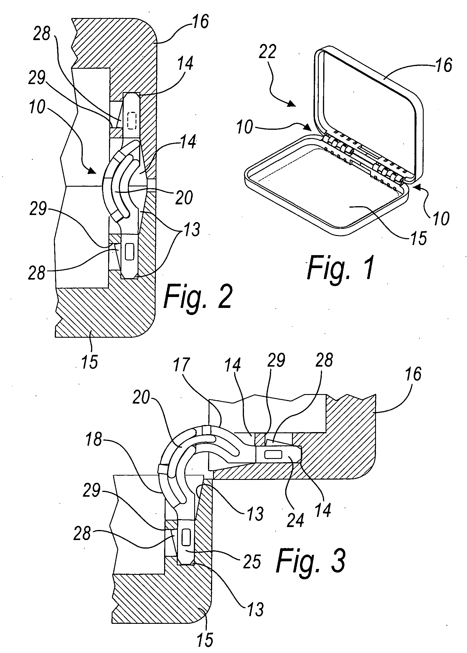 Hinge particularly for box-like bodies