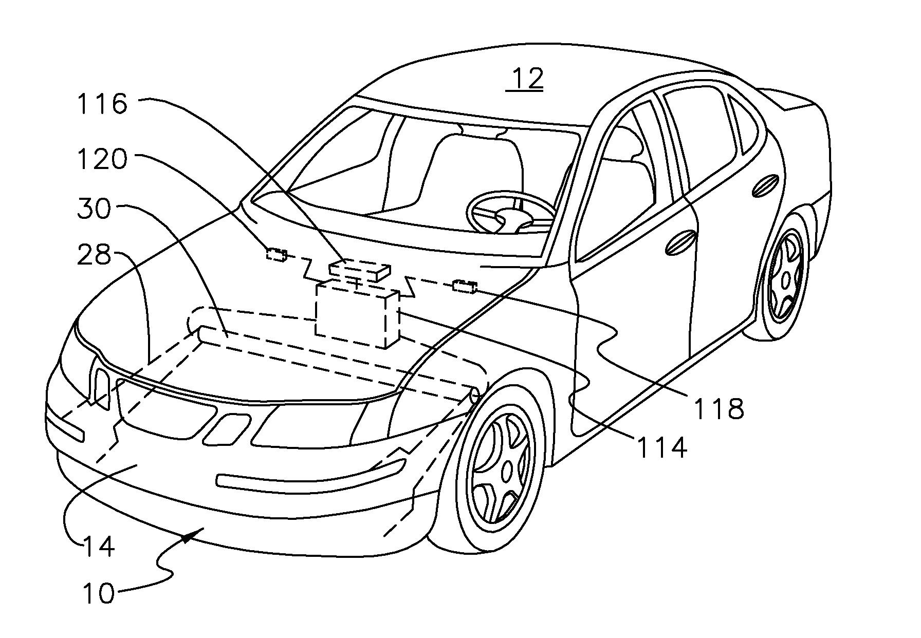 Pivotally deployable air dam utilizing active material actuation