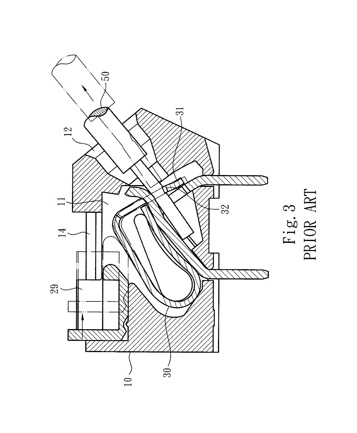 Wire connection terminal device