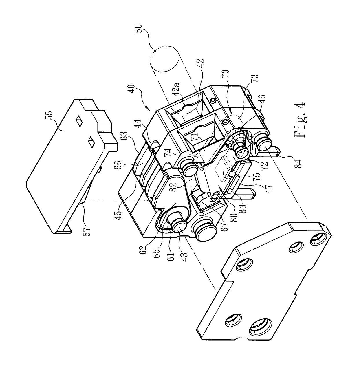 Wire connection terminal device