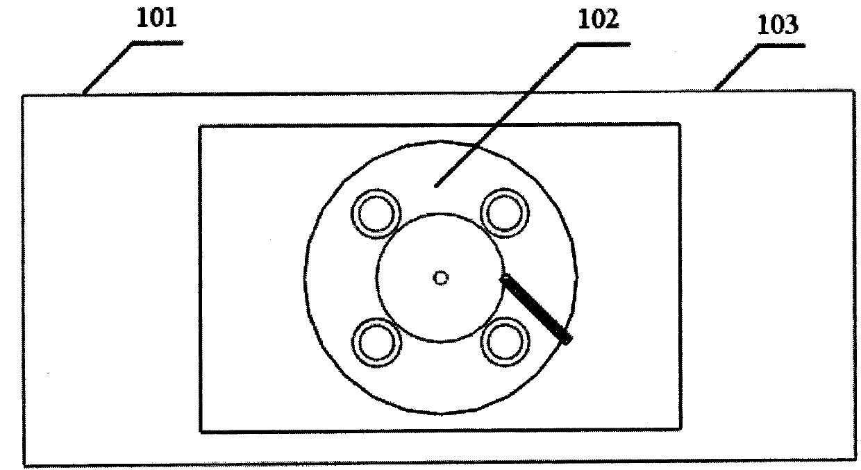 A double-layer three-dimensional garage with an automatic rotary positioning parking mechanism