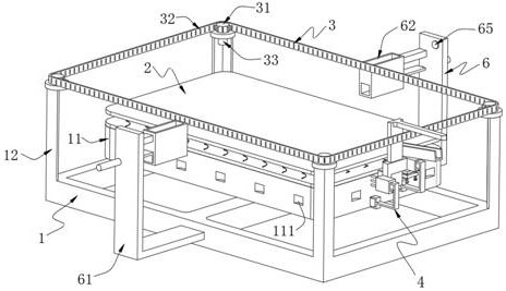 Intermittent reinforcing and frame connecting equipment for mattress springs