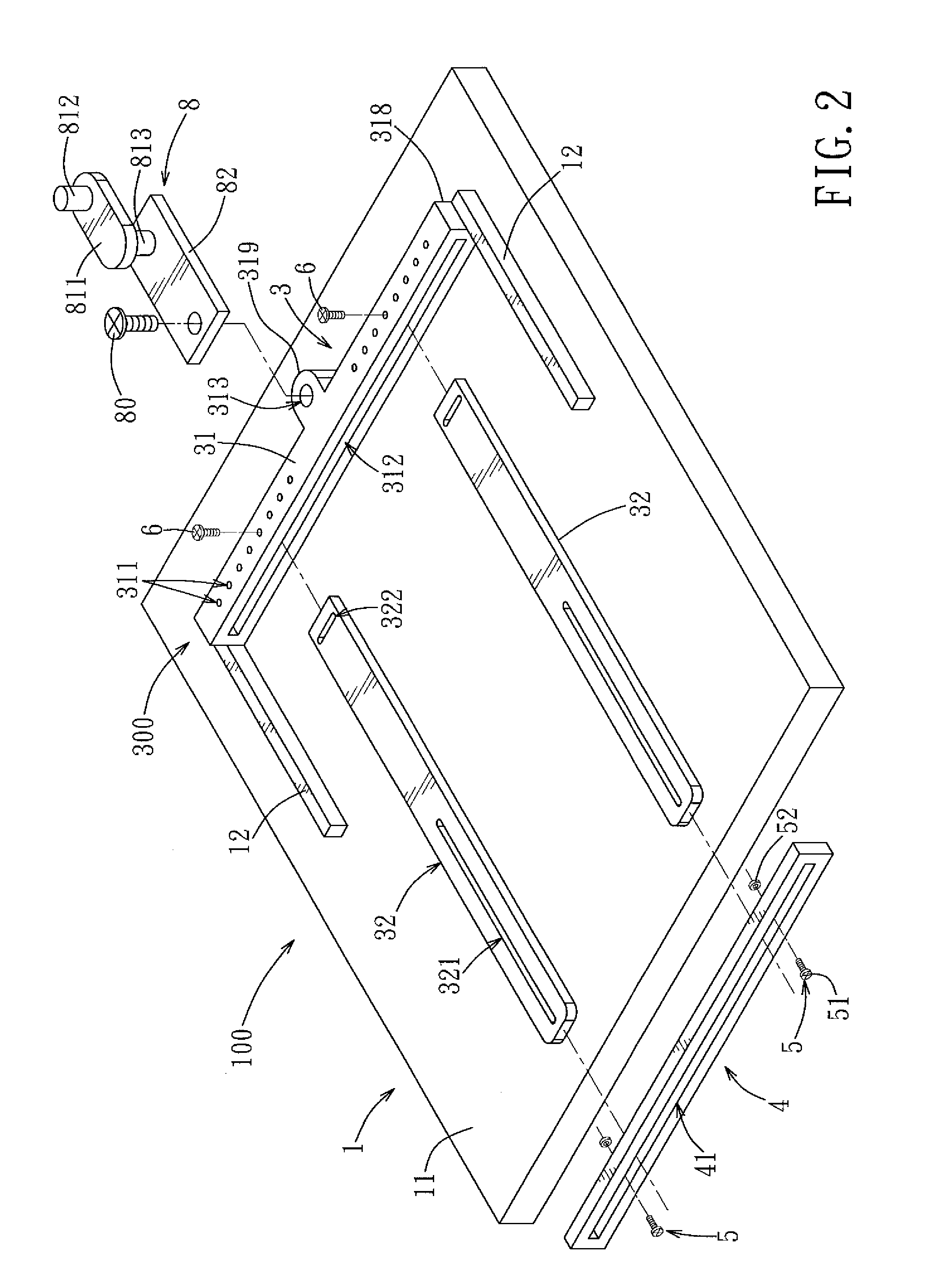 Clamping jig, a friction testing device having the clamping jig, and friction test method