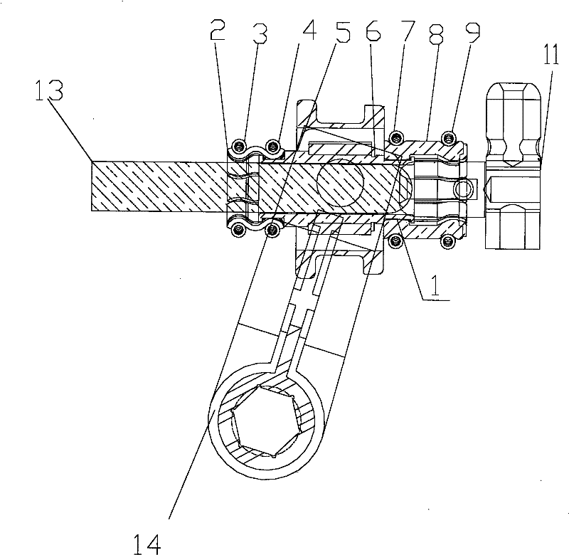 Grounding loop moving/static contact device for load switch