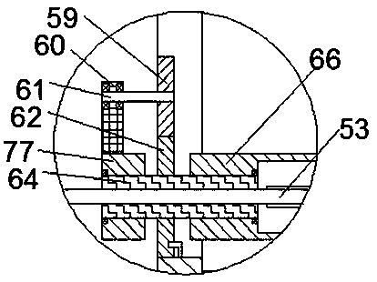 Device for grinding inner hole of metal pip