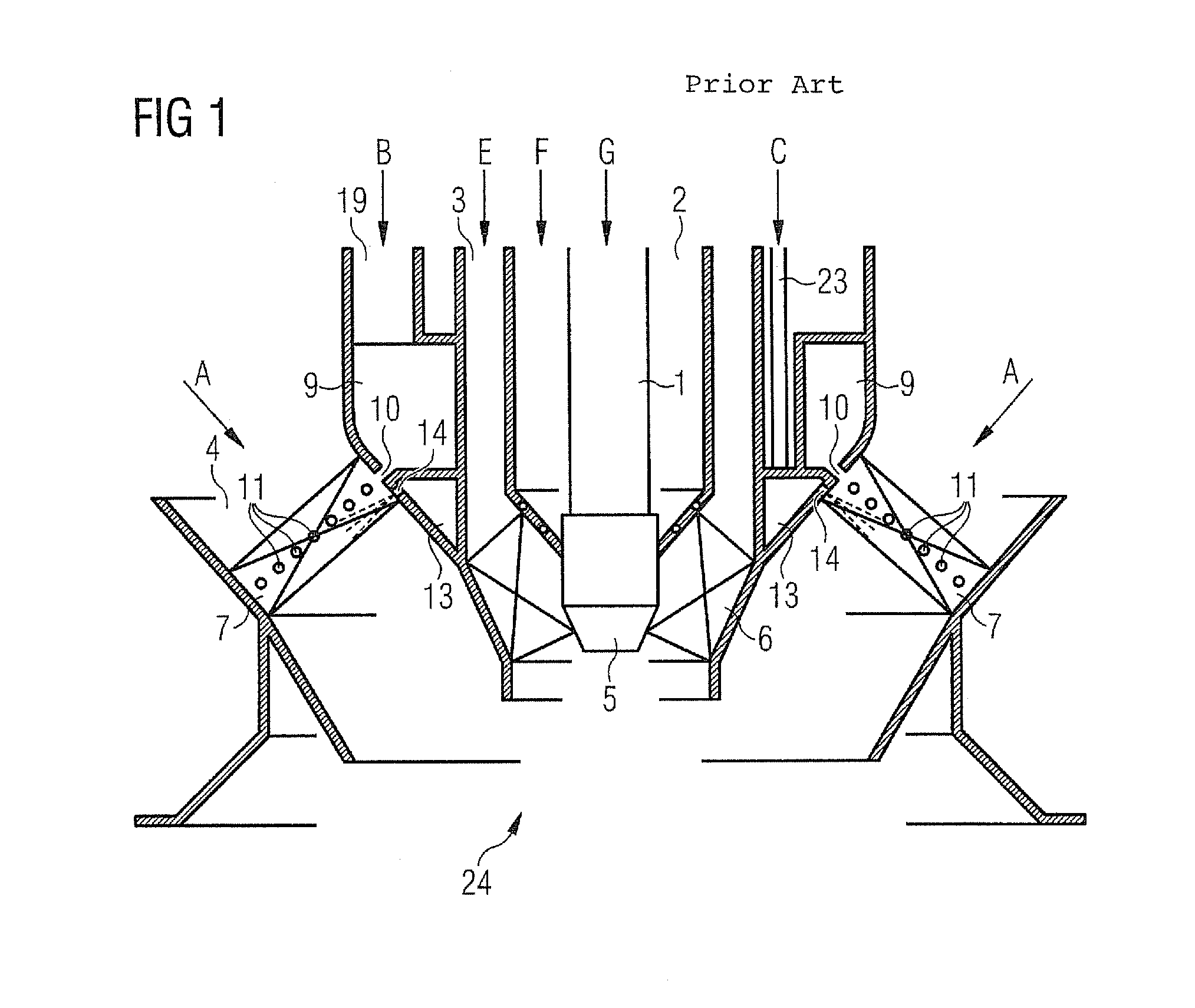 Shielding wall for a fuel supply duct in a turbine engine