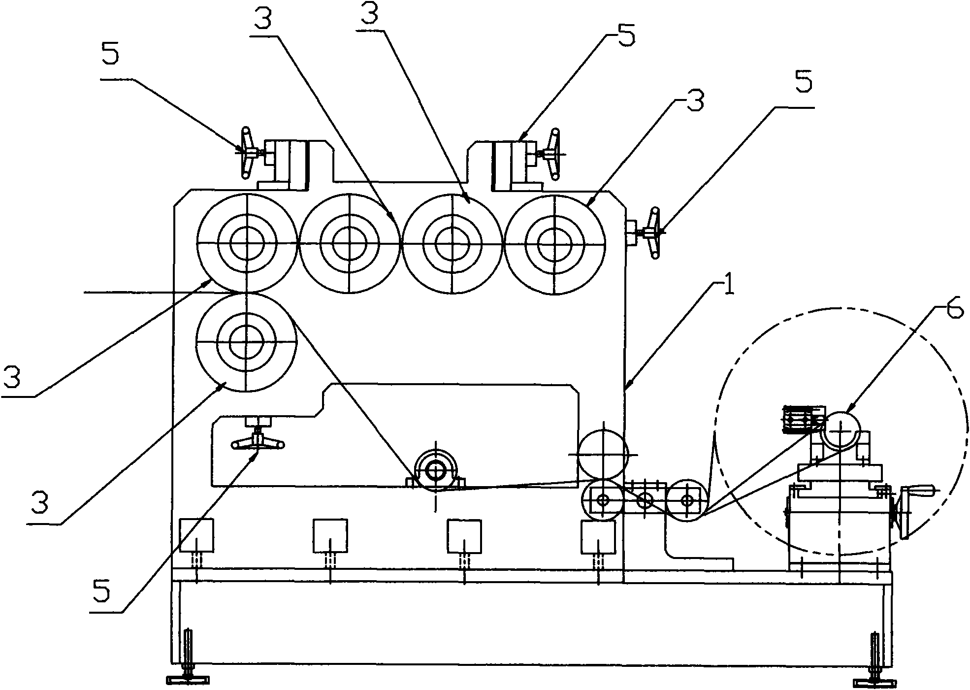 Silica gel calendering compounding machine