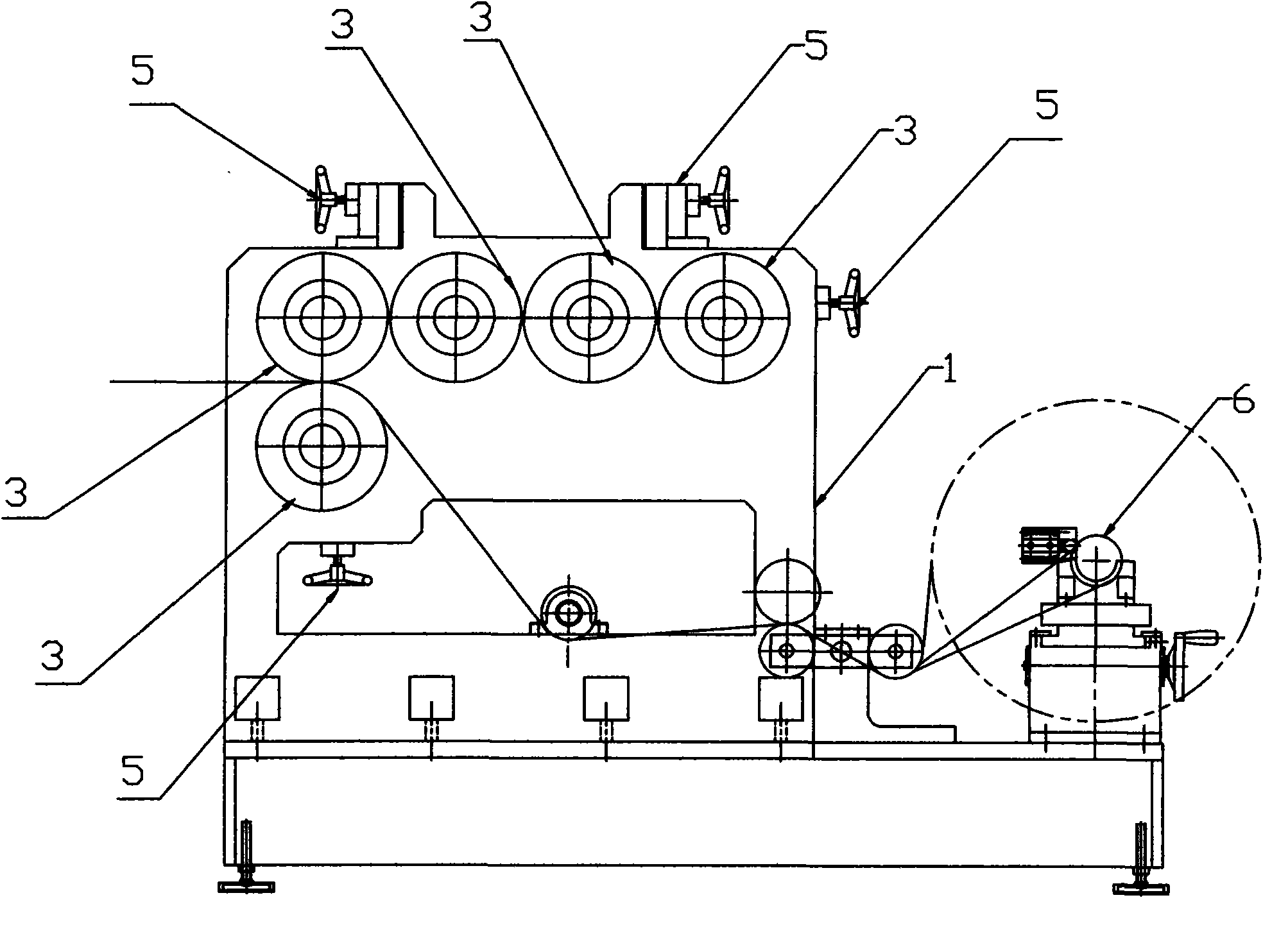 Silica gel calendering compounding machine