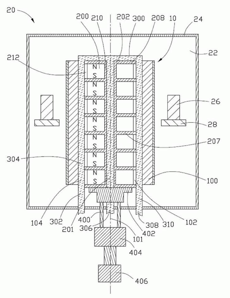 Magnetron sputtering device