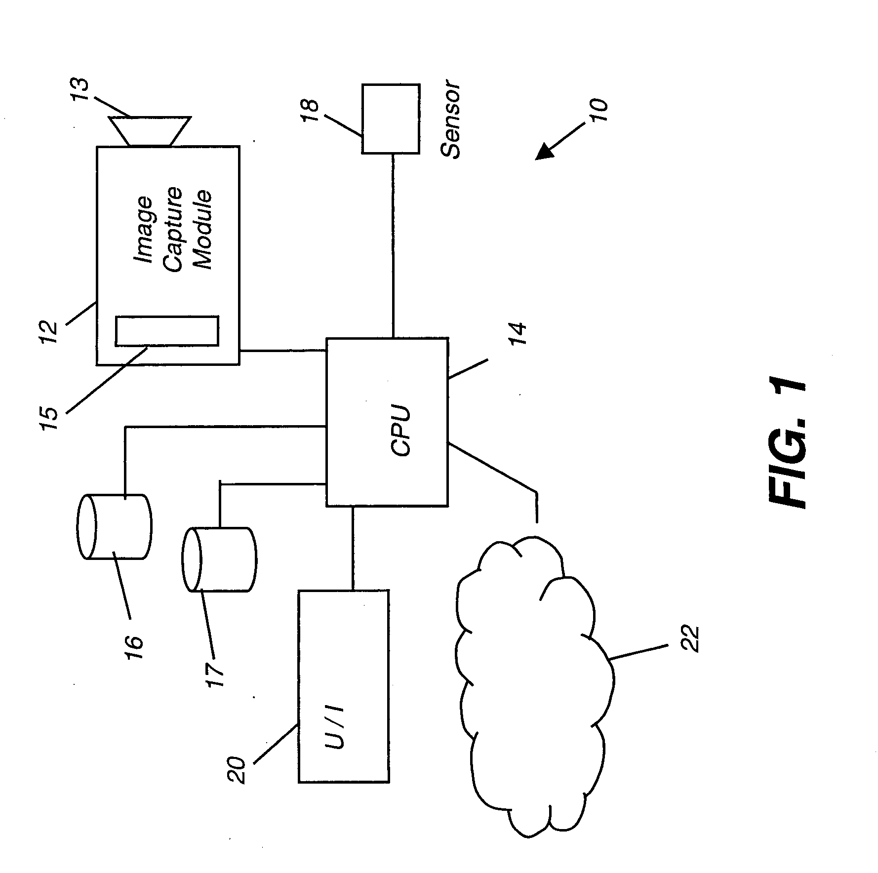 Camera configurable for autonomous operation