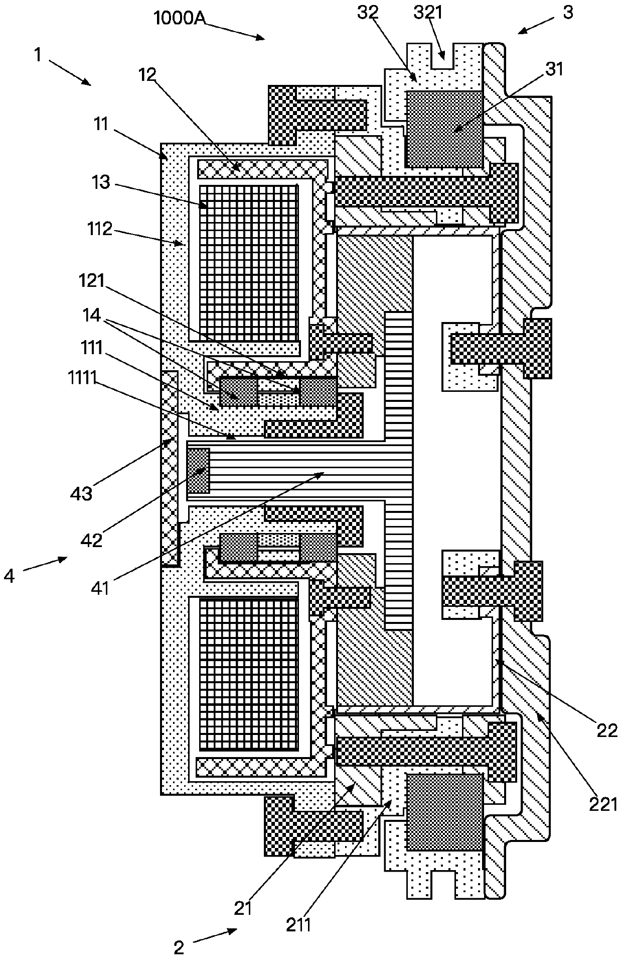 Inhaul cable power device, power system and power assisting equipment thereof, and control method of power assisting equipment